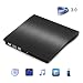 Produktbild Externes CD/DVD Laufwerk,Amicool USB 3.0 Portable CD DVD +/-RW Drive Slim DVD/CD Rom Rewriter Burner Writer, High Speed Data Transfer for PC Desktop MacBook Windows XP/Win7/ 8/10/Vista/Linux/Mac OS