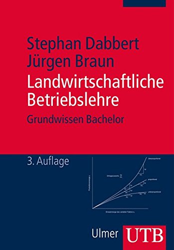 Download Landwirtschaftliche Betriebslehre (Grundwissen Bachelor, Band 2792) Download Landwirtschaftliche Betriebslehre (Grundwissen Bachelor, Band 2792)