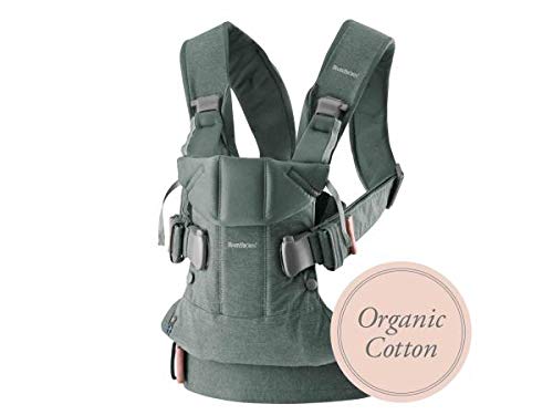 Preisvergleich Produktbild Babybjorn Porte-bébé One, Gris Vert, Coton Biologique
