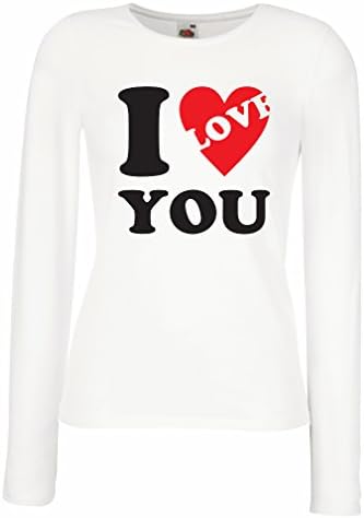 T Shirt Women I Love You! - St Valentines Gifts