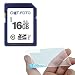 Produktbild Dot.Foto Extreme-Speed SDHC 16Gb Class 10 UHS-1, Speicherkarte (bis 45MB/s Lesen) und Displayschutzabdeckung aus Glas für Canon EOS 7D Mark II