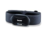 Beurer Connect PM 250 Cardiofrequenzimetro con Fascia Toracica, 2 in 1 Bluetooth, Nero