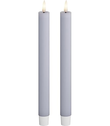 Deluxe Homeart Weiße Stabkerze 2 Stck. (15 cm) Beleuchtung