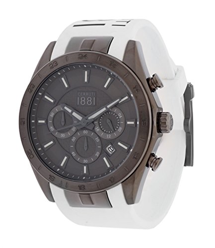 Cerruti Herren Armbanduhr Wei CRA095F224G