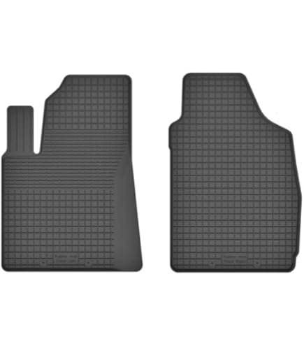 Gummifußmatten-Set Für Seat Leon 3 (5F) 2012-2020 - 4-teilig, Schwarz, Wasserdicht & Rutschfest