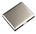 Produktbild Kuboy Dauerhaft Zigarettenetui für 20 Zigaretten (96 x 84 x 18mm), Zigarettenbox Zigarettenhülle Zigarettenkasten Nickel(brush) Zigarettencase