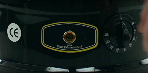 IMZA Wasserkocher Teebereiter Teemaschine (8 Liter, ca. 80 Gläser, geeignet für gewerbliche Verwendung) / 1700 Watt/ aus rostfreiem Cr-Ni-Edelstahl/ inkl. Sieb/ Maße: 47x32x31 cm - 8