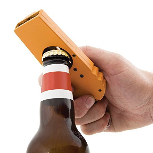 lzy-store Flying Cap Zappa Flaschenöffner Cap Launcher Fancy Bier Öffner mit Schlüssel Ring - 4