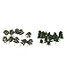 Produktbild chiwanji Modellbäume Zugszenerie HO Zeder \u0026 Banyan Grundriss, 30 Mixing Bundle