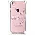 Produktbild iPhone 7 Klar Hülle,Weltue iPhone 7 3D Kreative Silikon Hülle Tasche Handyhülle 3D Romantik Flower Animal Cartoon,Schutzhülle TPU Gel Case Bumper Weiche Crystal Kirstall Clear Silikonhülle Durchsichtig Handy Gürtel Tasche Hülle Case Cover Fall-Abdeckung Etui TPU Bumper Schale für Apple iPhone 7 4,7