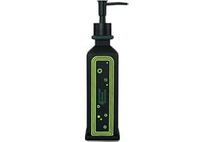 Franco Lotion, Resin, Black & Green-Wicked Soap Pump Dispenser
