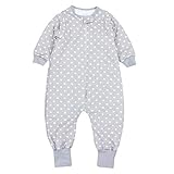 Gefertigt aus zweilagigem anschmiegsamen Jersey-Stoff - hautsympathische, reine Baumwolle für beste Atmungsaktivität und ein gesundes Schlafklima