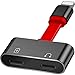 Produktbild Unitek Adapter für Kopfhörer/ 2X Lightning/Doppel Audio Lade Splitter für Apple iPhone, iPad, iPod/Unterstützung von iOS/Kopfhöreradapter, Ladeadapter/ M102A