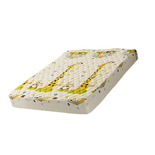 Preisvergleich Produktbild SunniMix 2 12 "Tief Gesteppter, Wasserdichter Matratzenschoner Ausgestattetes Deckblatt Für Bettwäsche - # 1 150x200cm - Giraffe