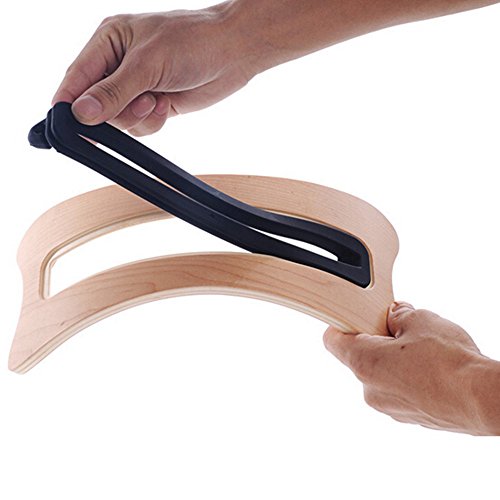 Holz Macbook Ständer Mac Halter Tablets Halterung für Macbook Air Pro Notebookständer und Halter (Mac Pro, hell) - 4