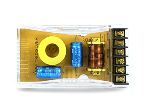 Kit Lautsprecher Lautsprecher 13Â cm 5.25quot 400Â W 100Z 4Ohm 2Â x Crossover 2Â x HochtÃ¶ner Top