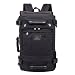 Produktbild Reise-Rucksack Des Segeltuch-im Freien Zufälliger Studenten-Rucksack Camping-Rucksack Wandernd Leichtgewichtler Kapazität 20-35L,Black