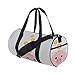Produktbild 2019 Maskottchen Glück Tier Niedliche Schwein Benutzerdefinierte Multi Leichte Große Yoga Gym Totes Handtasche Reise Canvas Seesäcke Mit Schulter Crossbody Fitness Gepäck Für Jungen Mädchen Womens