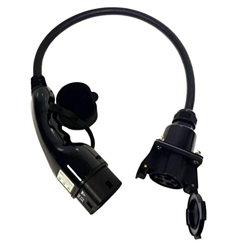 Adaptador eléctrico múltiple para vehículo, cambia tu cargador de tipo 1 a tipo 2, 32 A