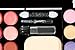 TimeSong Professional Cosmetic Makeup Palette Set Kit (Include: Eyeshadow & Blusher & Face Powder & Lip Gloss) + Makeup Brushes Set (7pcs Pink Brushes)