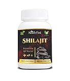 Health first Shilajit Extracts 800 Mg 60 Capsules 100% Natural & Pure Testosterone and muscle booster (Pack Of 1) (60)
