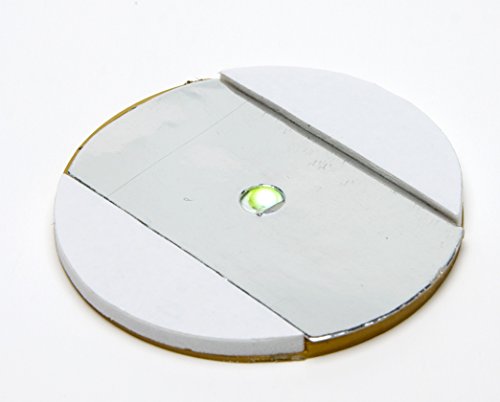 LED-Aufkleber für Flaschen 10er-Set weiss