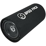 Bass Face BASS8.1 - Subwoofer de tubo para coche (800 W, 21 cm)