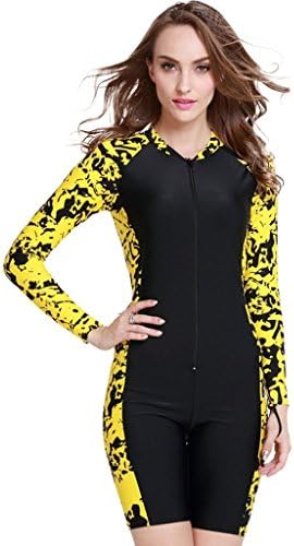 Thriving Prosperous Women Long sleeve Legsuit Swimwear One Piece Boysuit Boyleg Swimsuit