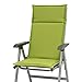 Produktbild 6 x Sun Garden Esdo 50234-211 Hochlehner Auflagen in grün ohne Stuhl