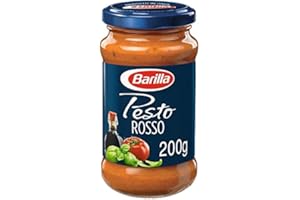 BENEDICTA BARILLA - Sauce Pesto Rosso 200G - Lot De 4