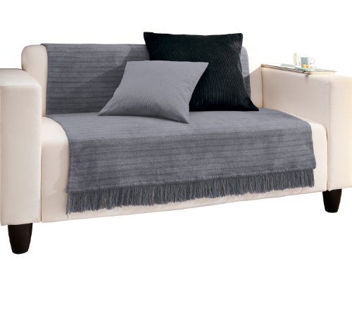 Ibena Sofaläufer Baumwollmischung grau Größe 50×200 cm - 3