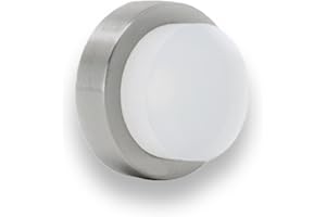 Evi Herrajes I-205/24-B Stoper do Drzwi, Srebrny, 24x14mm