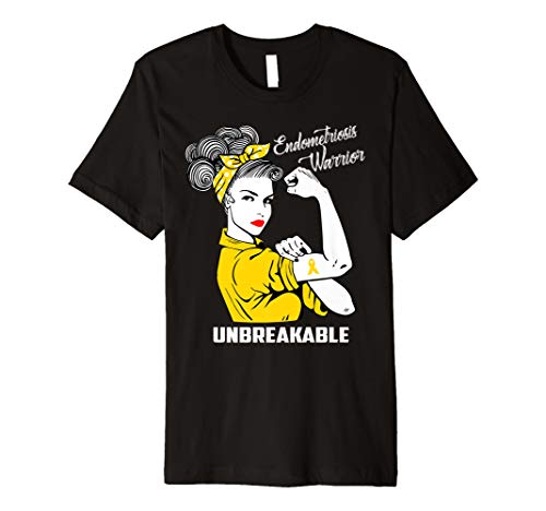 Endometriosis Awareness T-ShirtEndometriosis Warrior Unbreakable - Awareness Shirt T-Shirt