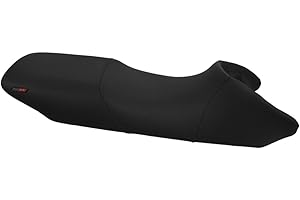 MOTO DISCOVERY Housse de Selle Compatible avec Honda XLV650 Transalp 2000-2007 Noir (B)