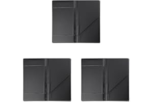 DAG Style Toscana Porta Cuenta, PVC, Negro, 21.7x12x3 cm