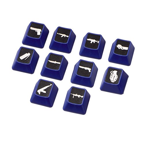 Preisvergleich Produktbild uRage Weapons Booster-Caps Tastenset blau
