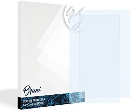 Bruni Screen Protector for Clarion CJ7300G Protector Film - 2 x crystal clear Screen Protection Film
