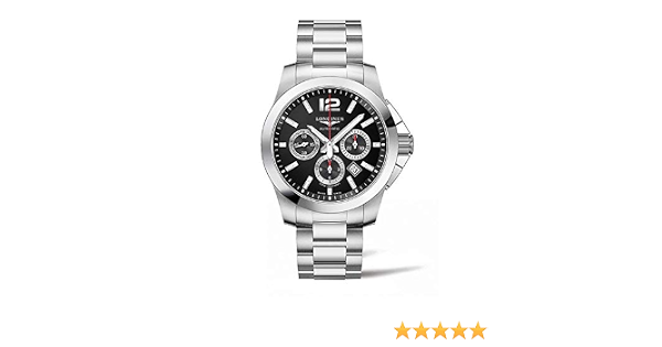 Longines - Longines Conquest L3.801.4.56.6 - L38014566 : Longines:  Amazon.co.uk: Watches