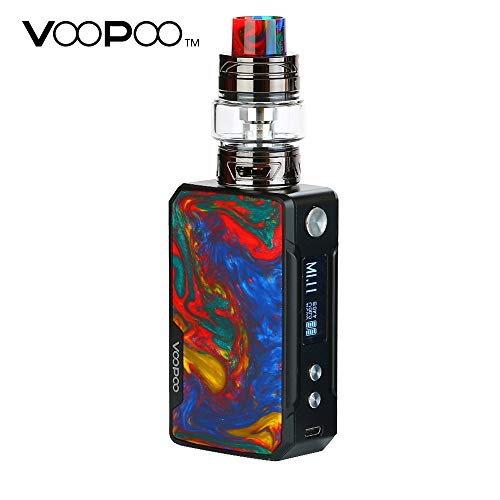 VOOPOO Drag Mini 117W TC Kit con cigarrillo electrónico UFORCE T2 sin nicotina o líquido E (coral B)