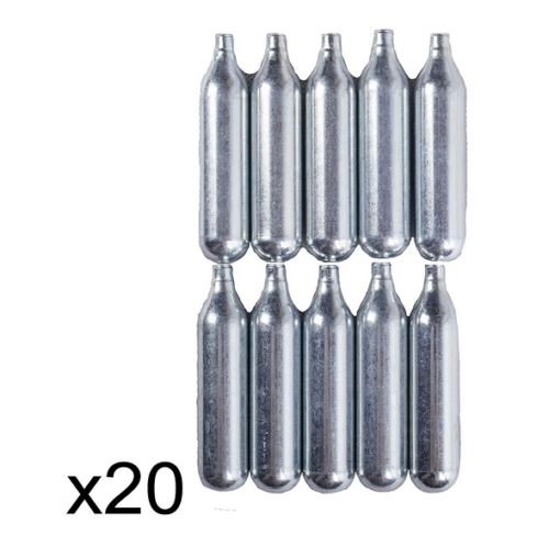 Militar-TLD Lote de bombonas de CO2 para airsoft (12 g, 20 unidades) Envio 24 horas