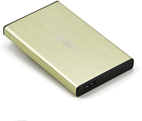 (MasterStor Lifetime Warranty) Portable Caddy Enclosure USB 3.0 for PS3 External Hard Disk Drive Super-Fast 2.5-inch SATA Desktop Laptop (M-Yellow)