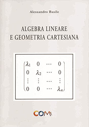 Algebra lineare e geometria cartesiana