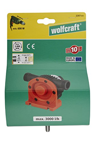 Wolfcraft Pumpe 3000 L / H - 4
