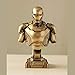 Produktbild Iron Man Statue Modell Dekoration Festival Geburtstag Geschenk Spielzeug Sammler 23cm (Color : GOLD)