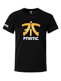 Fnatic Premium Crew Neck T-Shirt,Black, L