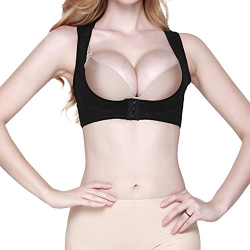 Preisvergleich Produktbild Fletion Damen Einstellbare X-Form Brust Geradehalter Unterstützung Gürtel Rückenhalter Rückenbandage Rückenstütze Haltungskorrektur BH