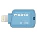 Produktbild PhotoFast CR8800B micro SD Kartenlesegerät für Apple iPhone und iPad blau
