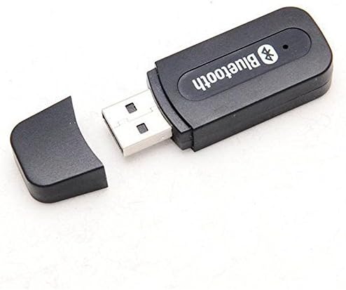 Zactech Portable USB Bluetooth Music Audio Receiver Adapter with AUX 3.5mm Port for Car PC Laptop Dongle Handsfree Speaker