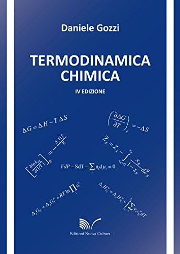 Termodinamica chimica Termodinamica chimica