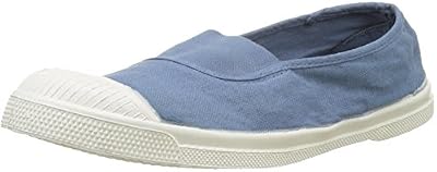 Bensimon - F15002 - TENNIS ELASTIQUE FEMME - Baskets Basses - Femme - Bleu (Denim) - 36 EU